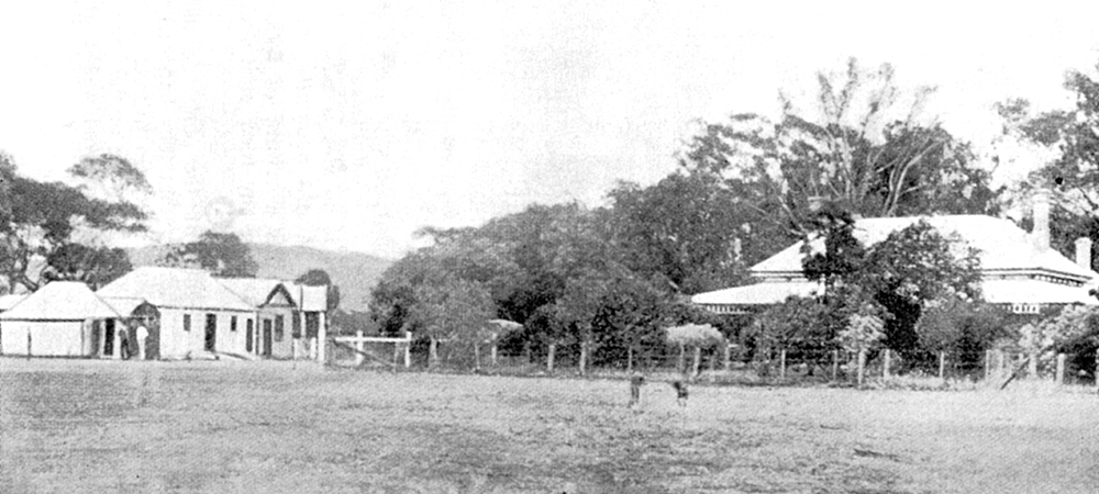 Faithfull’s Creek homestead. The storehouse where the Gang kept their prisoners was to the left. Image: The Kenneally family